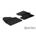 Original Gledring Passform Fußmatten Gummimatten 2 Tlg. - Mercedes-Benz Sprinter 05.06->04.2018